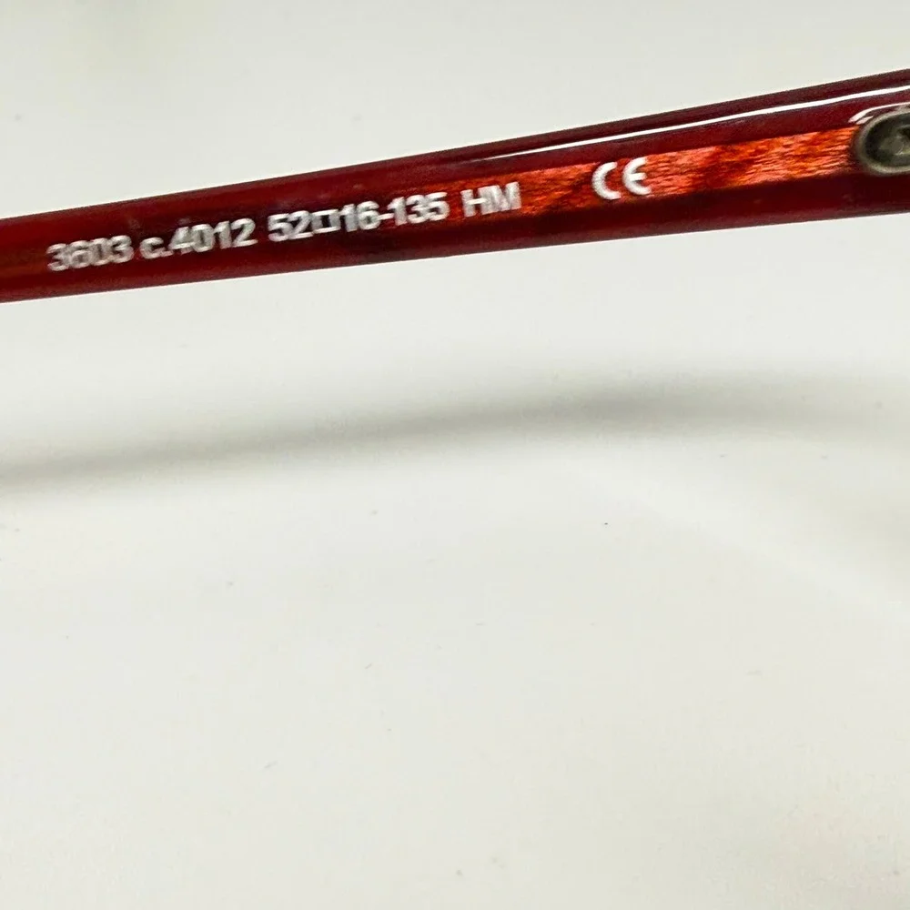Prodesign Denmark 3603 c.4012 Red Essential Collection Eyeglasses 52-16-135